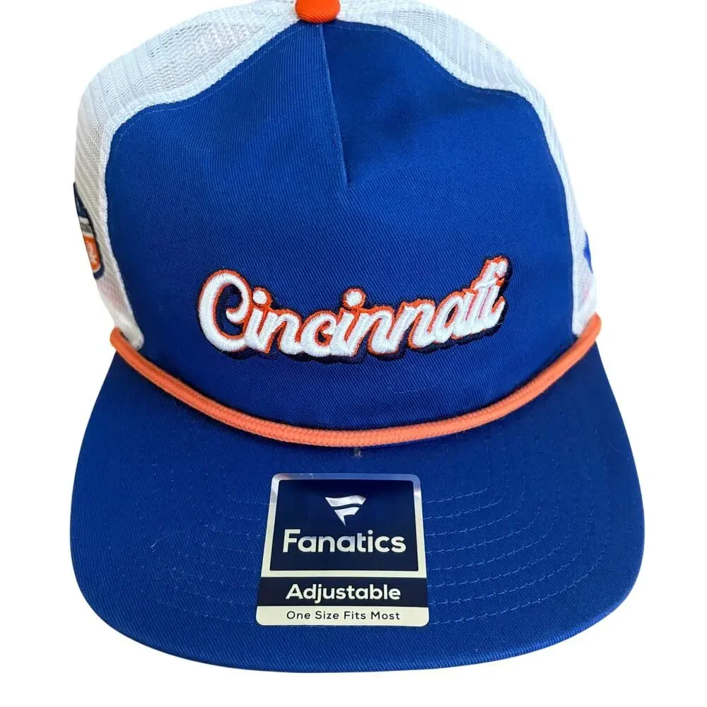 NEW Cincinnati FC Fanatics Trucker Mesh SnapBack Hat Cap MLS‎ Soccer Adjustable
